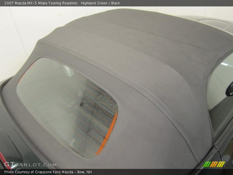 Highland Green / Black 2007 Mazda MX-5 Miata Touring Roadster