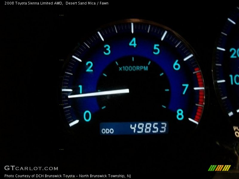 Desert Sand Mica / Fawn 2008 Toyota Sienna Limited AWD