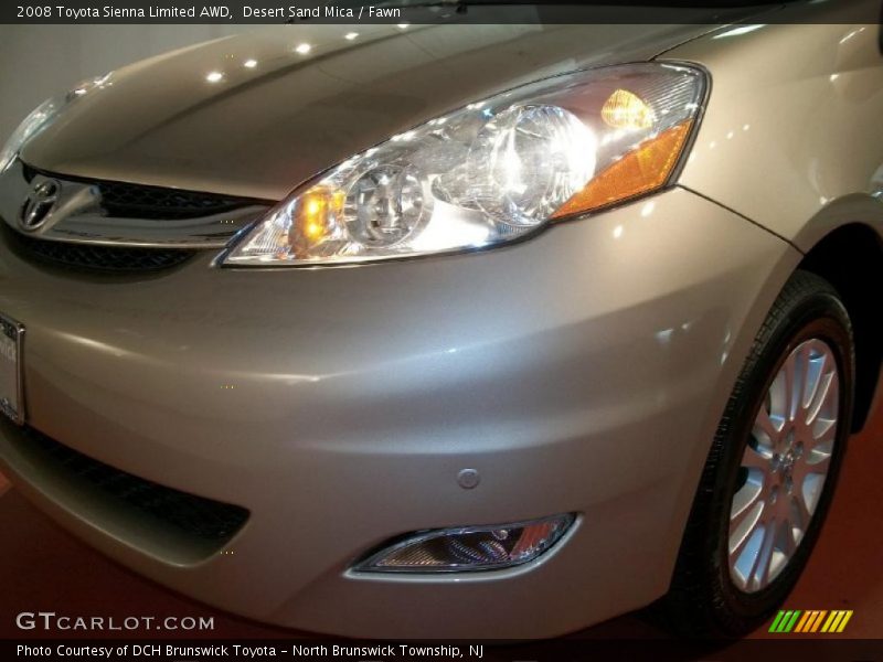 Desert Sand Mica / Fawn 2008 Toyota Sienna Limited AWD