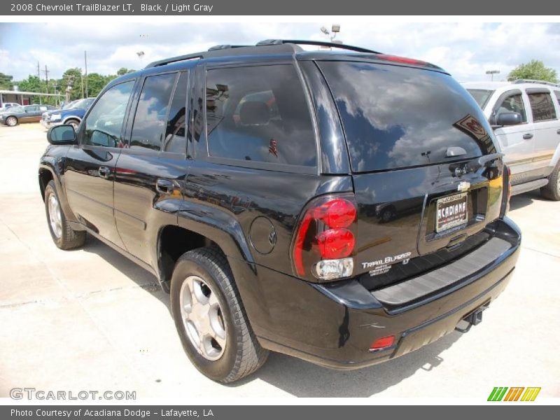 Black / Light Gray 2008 Chevrolet TrailBlazer LT