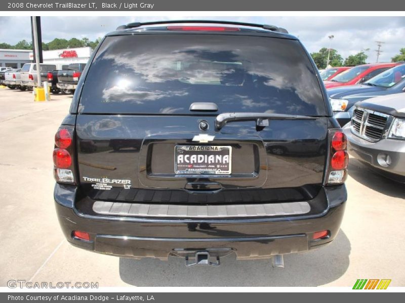 Black / Light Gray 2008 Chevrolet TrailBlazer LT