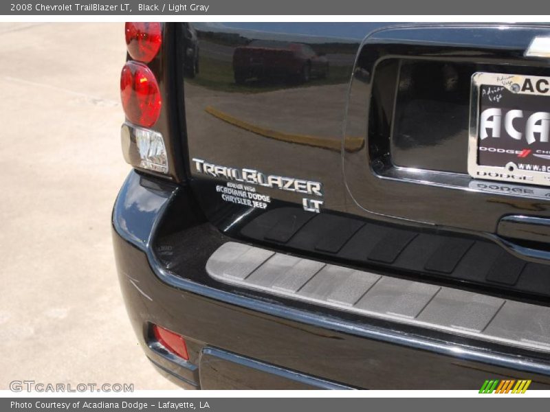 Black / Light Gray 2008 Chevrolet TrailBlazer LT