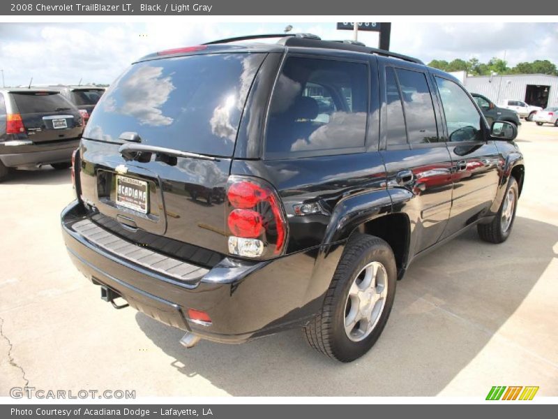 Black / Light Gray 2008 Chevrolet TrailBlazer LT