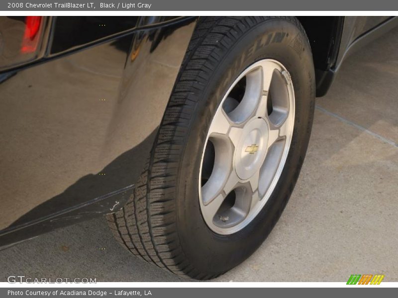 Black / Light Gray 2008 Chevrolet TrailBlazer LT