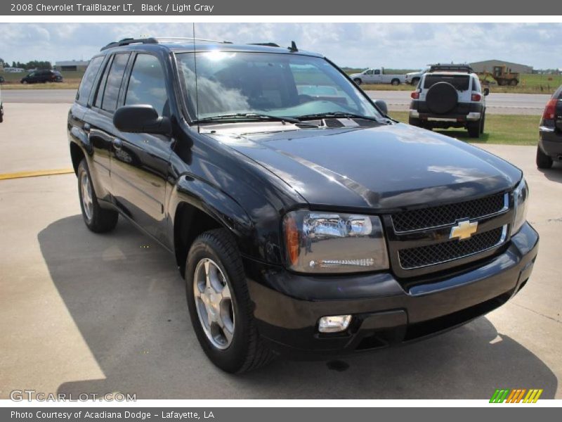 Black / Light Gray 2008 Chevrolet TrailBlazer LT
