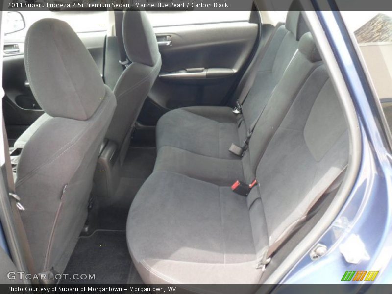 Marine Blue Pearl / Carbon Black 2011 Subaru Impreza 2.5i Premium Sedan