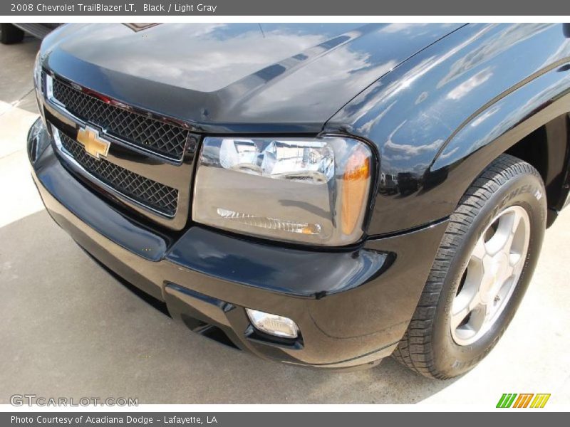 Black / Light Gray 2008 Chevrolet TrailBlazer LT