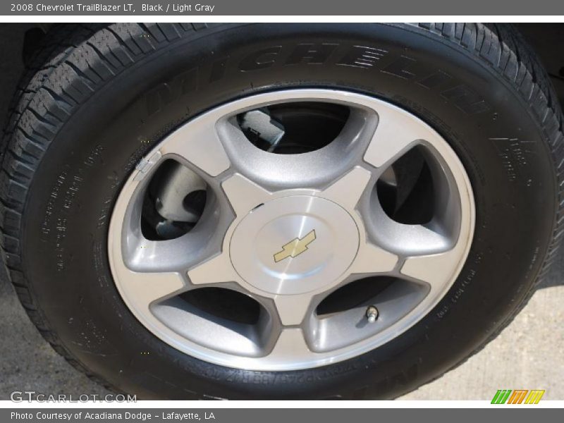 Black / Light Gray 2008 Chevrolet TrailBlazer LT