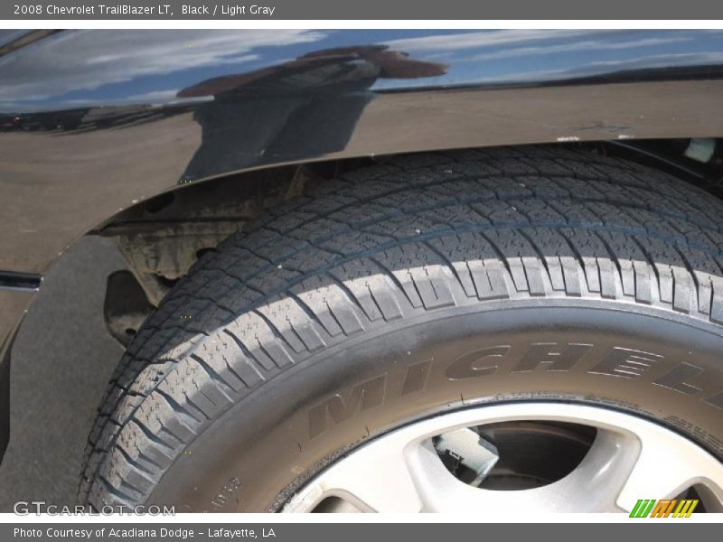 Black / Light Gray 2008 Chevrolet TrailBlazer LT