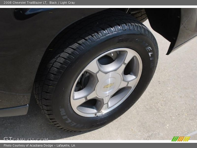 Black / Light Gray 2008 Chevrolet TrailBlazer LT