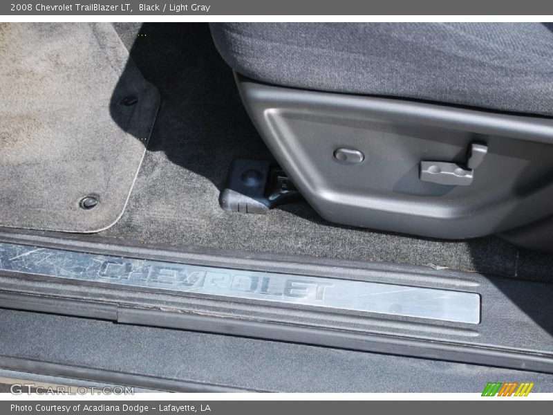 Black / Light Gray 2008 Chevrolet TrailBlazer LT