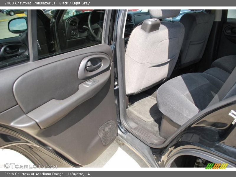Black / Light Gray 2008 Chevrolet TrailBlazer LT