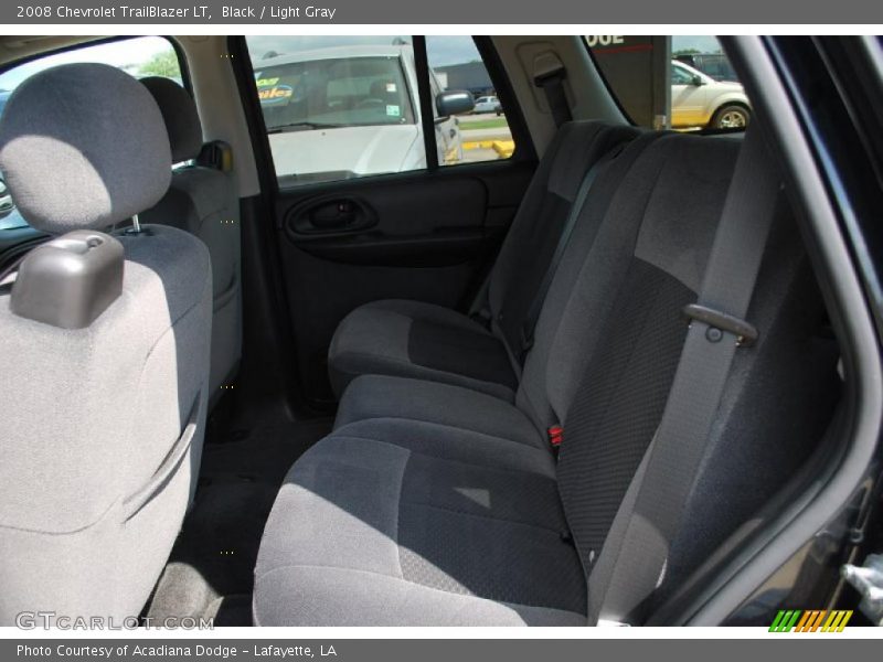 Black / Light Gray 2008 Chevrolet TrailBlazer LT