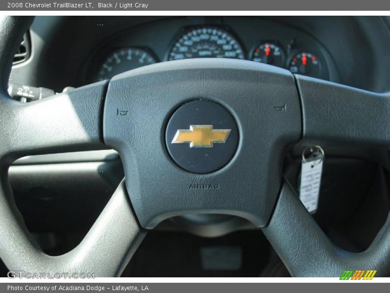 Black / Light Gray 2008 Chevrolet TrailBlazer LT
