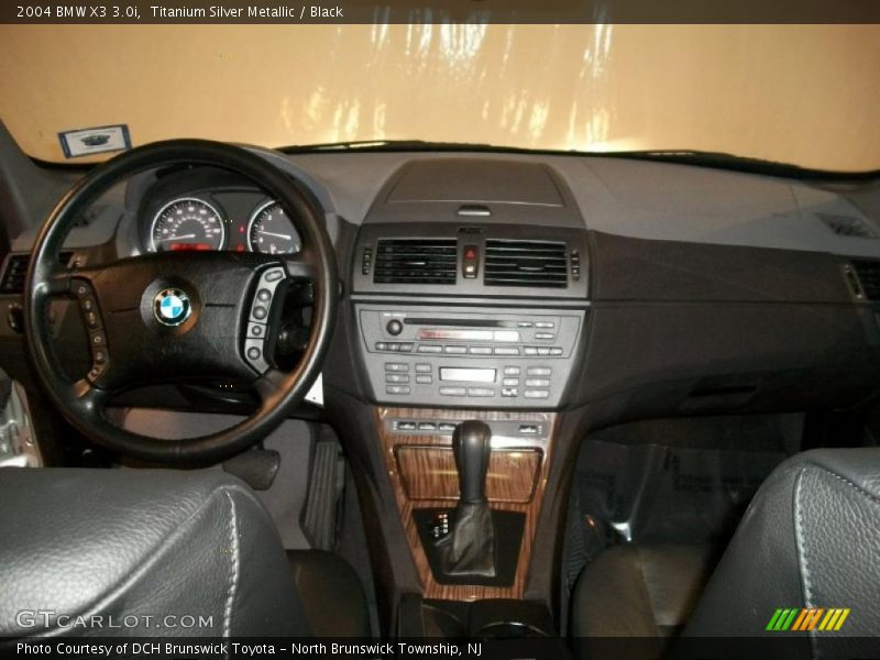 Titanium Silver Metallic / Black 2004 BMW X3 3.0i