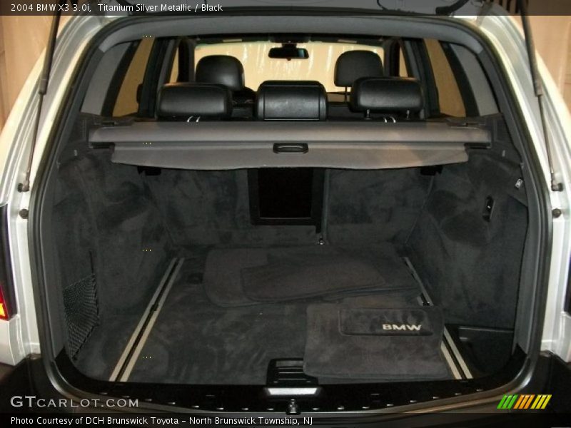 Titanium Silver Metallic / Black 2004 BMW X3 3.0i