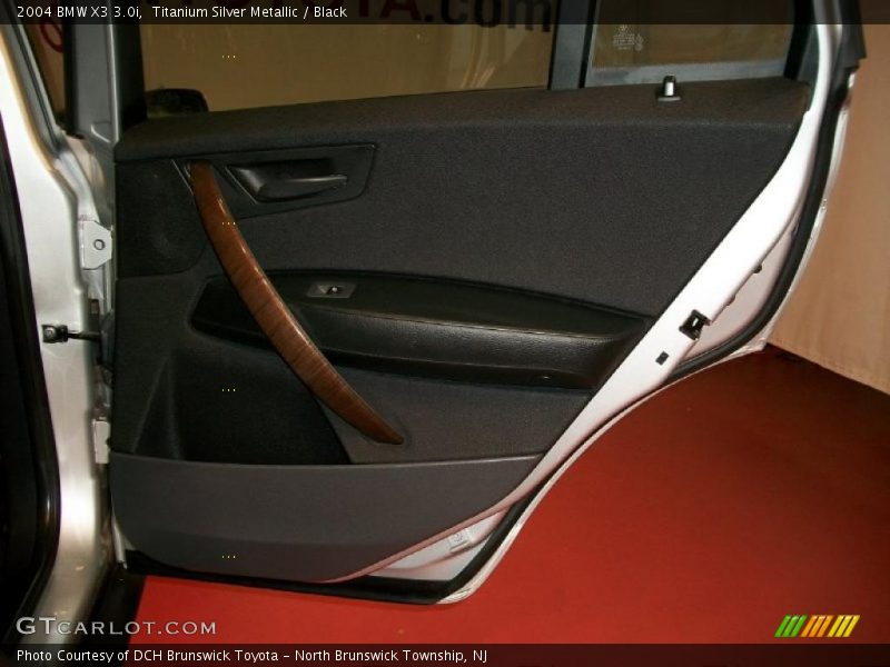 Titanium Silver Metallic / Black 2004 BMW X3 3.0i
