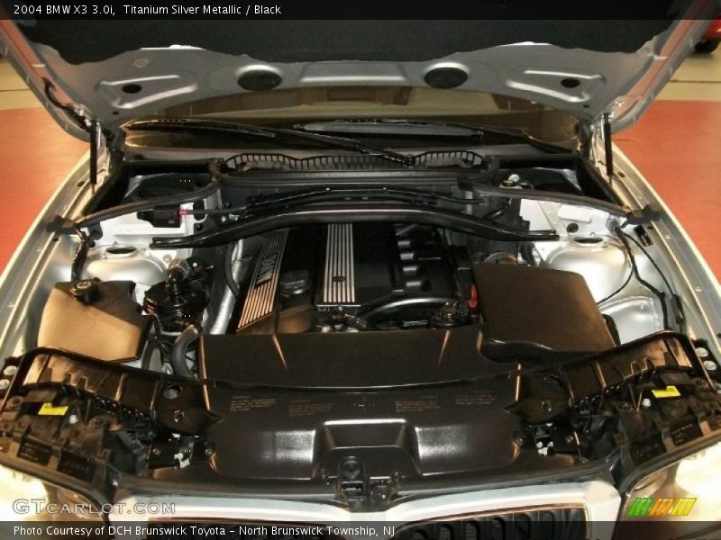 Titanium Silver Metallic / Black 2004 BMW X3 3.0i
