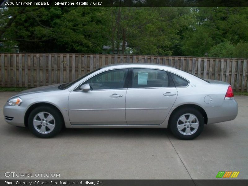 Silverstone Metallic / Gray 2006 Chevrolet Impala LT