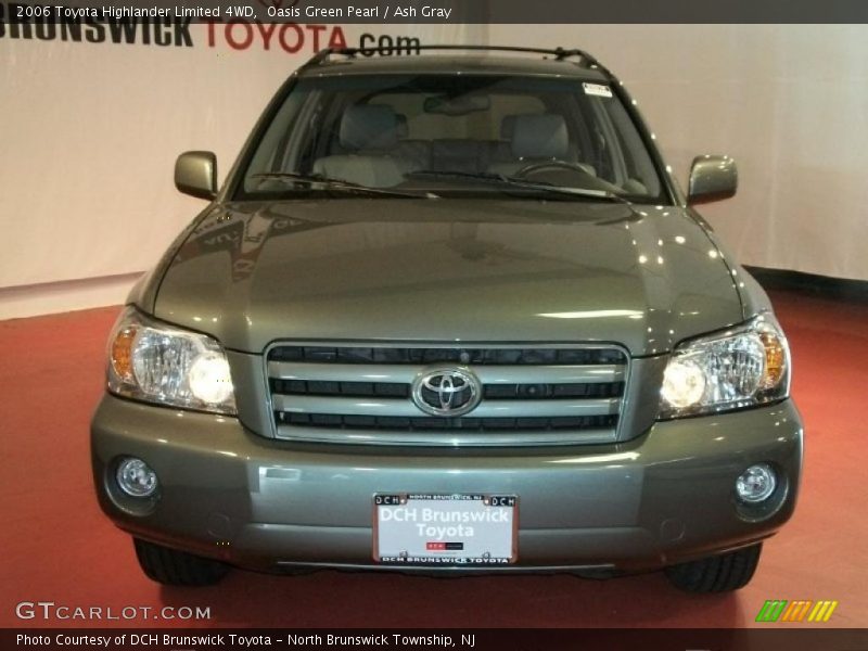 Oasis Green Pearl / Ash Gray 2006 Toyota Highlander Limited 4WD