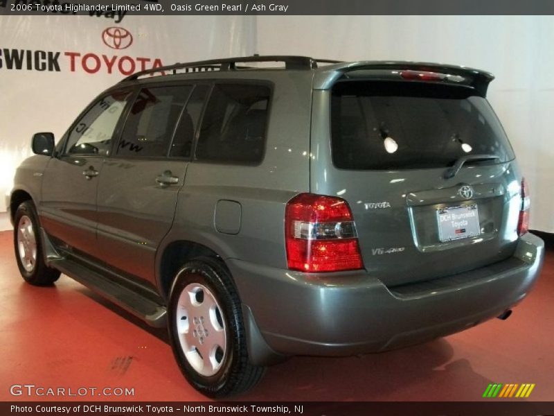 Oasis Green Pearl / Ash Gray 2006 Toyota Highlander Limited 4WD