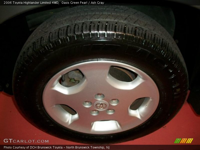 Oasis Green Pearl / Ash Gray 2006 Toyota Highlander Limited 4WD