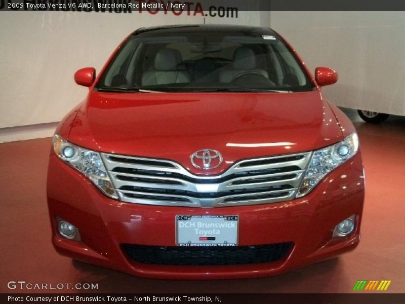 Barcelona Red Metallic / Ivory 2009 Toyota Venza V6 AWD