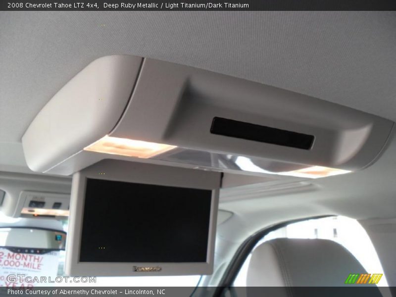 Deep Ruby Metallic / Light Titanium/Dark Titanium 2008 Chevrolet Tahoe LTZ 4x4