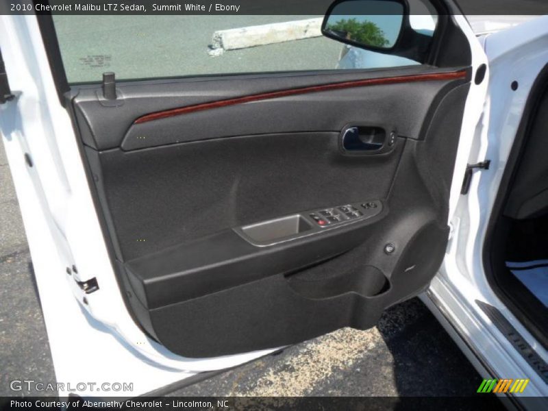 Summit White / Ebony 2010 Chevrolet Malibu LTZ Sedan
