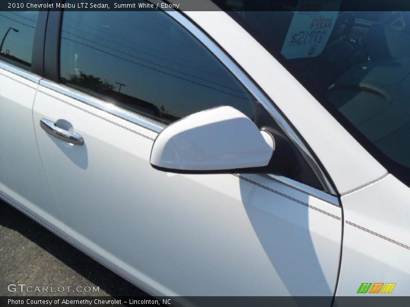 Summit White / Ebony 2010 Chevrolet Malibu LTZ Sedan