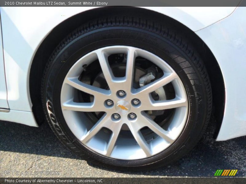 Summit White / Ebony 2010 Chevrolet Malibu LTZ Sedan