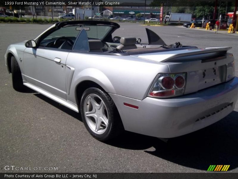 Silver Metallic / Light Graphite 1999 Ford Mustang V6 Convertible