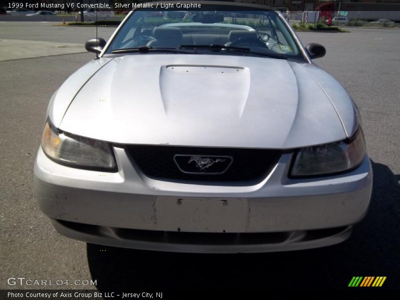 Silver Metallic / Light Graphite 1999 Ford Mustang V6 Convertible