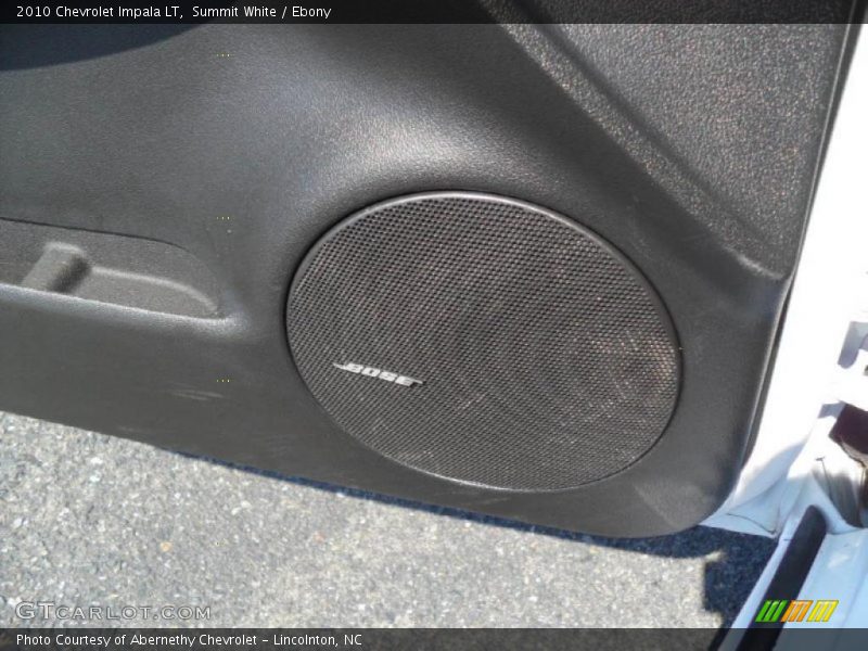 Summit White / Ebony 2010 Chevrolet Impala LT