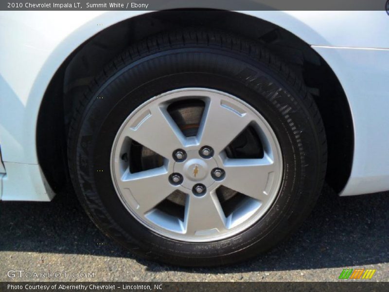 Summit White / Ebony 2010 Chevrolet Impala LT