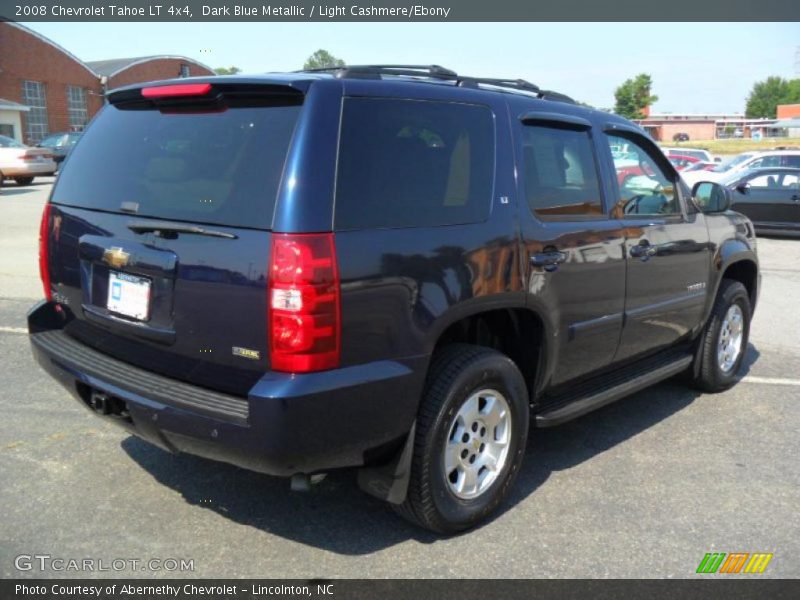 Dark Blue Metallic / Light Cashmere/Ebony 2008 Chevrolet Tahoe LT 4x4