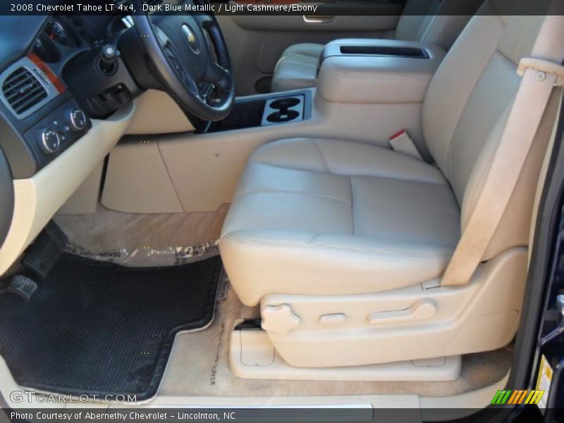 Dark Blue Metallic / Light Cashmere/Ebony 2008 Chevrolet Tahoe LT 4x4