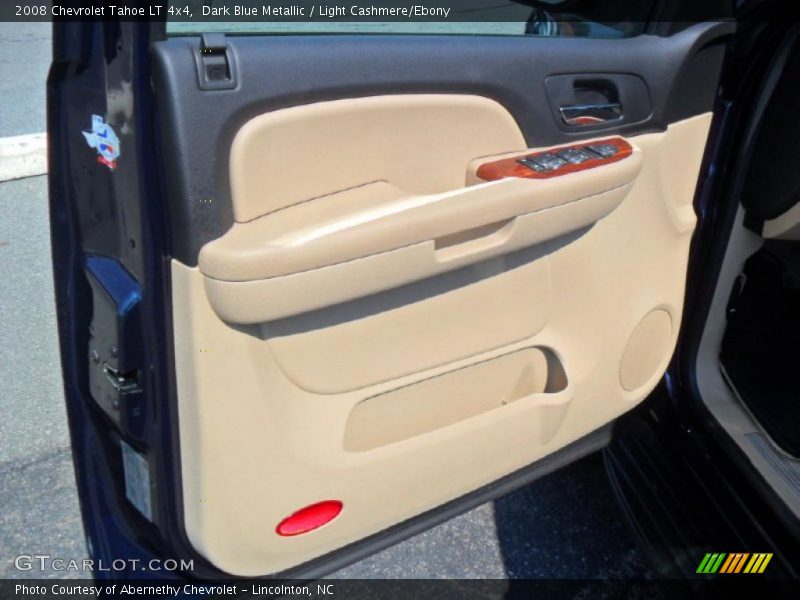 Dark Blue Metallic / Light Cashmere/Ebony 2008 Chevrolet Tahoe LT 4x4