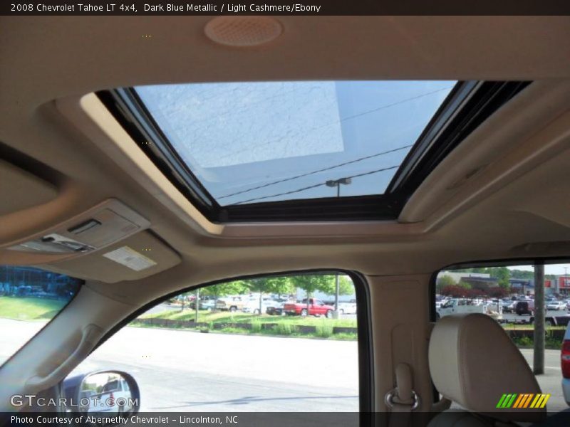 Dark Blue Metallic / Light Cashmere/Ebony 2008 Chevrolet Tahoe LT 4x4