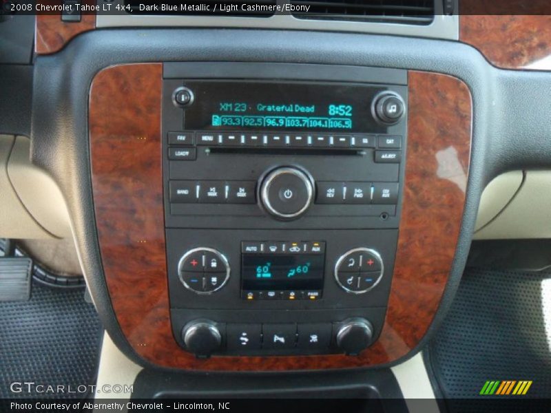 Dark Blue Metallic / Light Cashmere/Ebony 2008 Chevrolet Tahoe LT 4x4