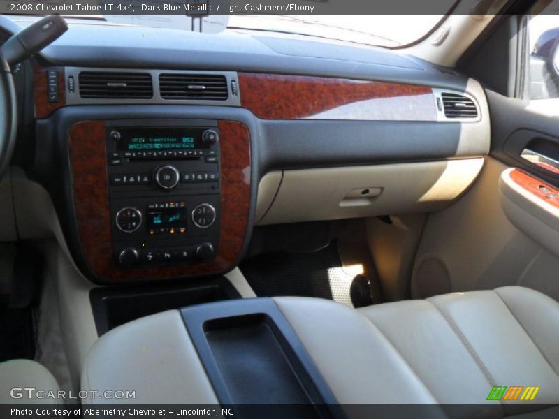 Dark Blue Metallic / Light Cashmere/Ebony 2008 Chevrolet Tahoe LT 4x4