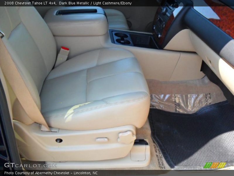 Dark Blue Metallic / Light Cashmere/Ebony 2008 Chevrolet Tahoe LT 4x4