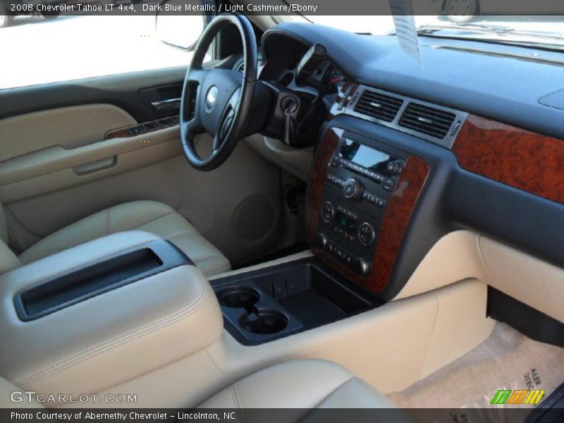 Dark Blue Metallic / Light Cashmere/Ebony 2008 Chevrolet Tahoe LT 4x4