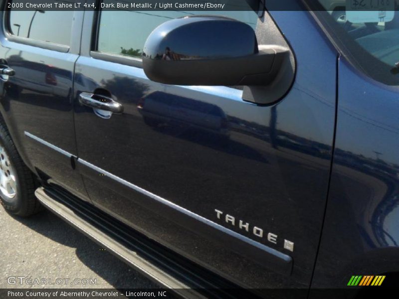 Dark Blue Metallic / Light Cashmere/Ebony 2008 Chevrolet Tahoe LT 4x4