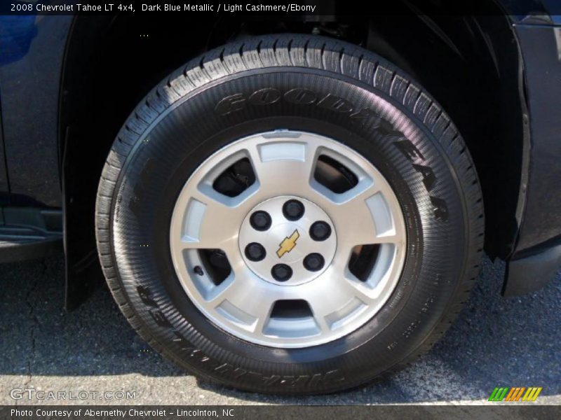 Dark Blue Metallic / Light Cashmere/Ebony 2008 Chevrolet Tahoe LT 4x4