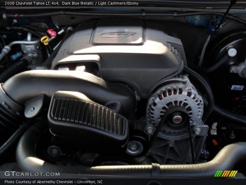 Dark Blue Metallic / Light Cashmere/Ebony 2008 Chevrolet Tahoe LT 4x4