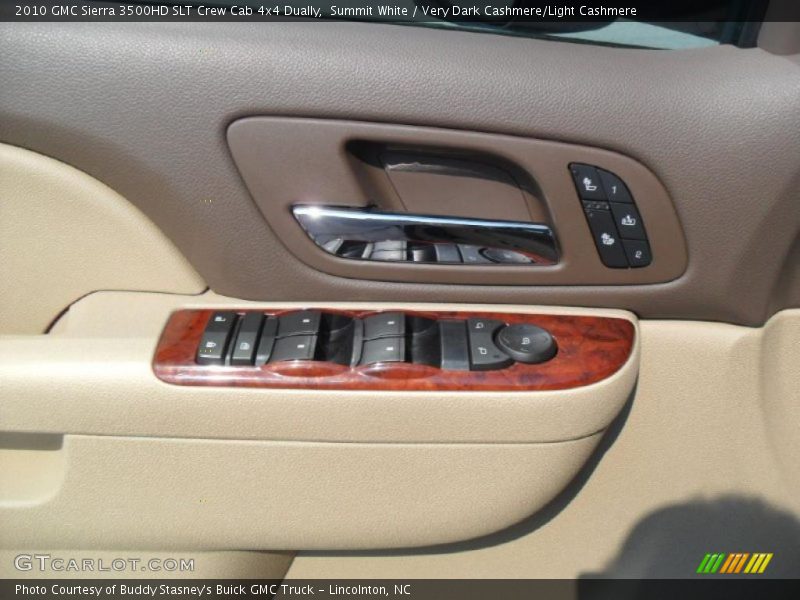 Controls of 2010 Sierra 3500HD SLT Crew Cab 4x4 Dually