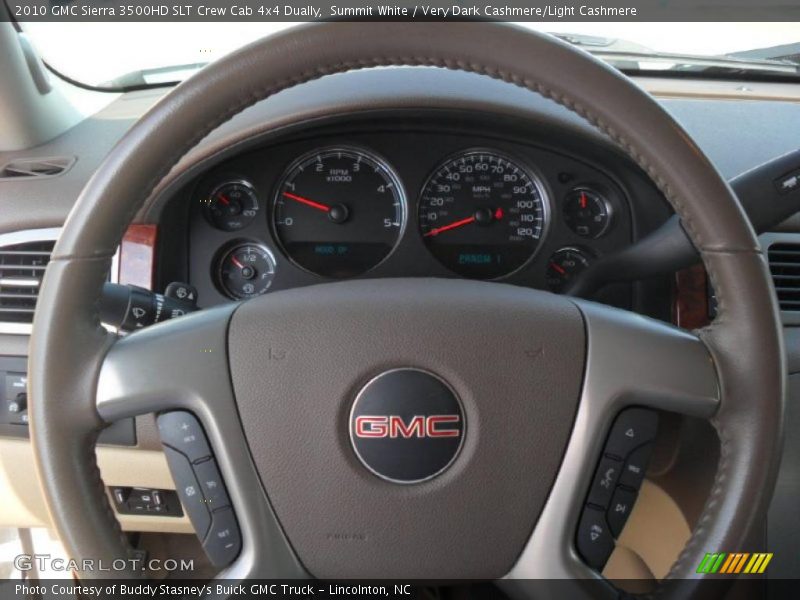  2010 Sierra 3500HD SLT Crew Cab 4x4 Dually Steering Wheel