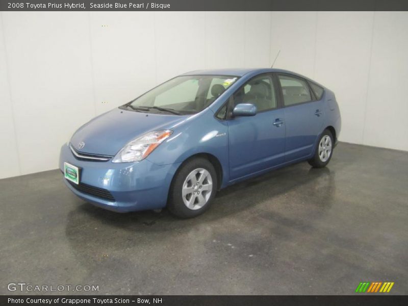 Seaside Blue Pearl / Bisque 2008 Toyota Prius Hybrid