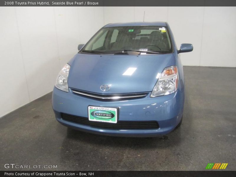 Seaside Blue Pearl / Bisque 2008 Toyota Prius Hybrid